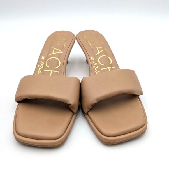 Beach by Matisse Blondie Kitten Heel Sandal Women's Natural Size US5M EU35.5 - Picture 2 of 10